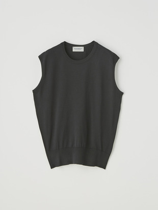 レディース 30G ノースリーブ ニット【COMMON FIT】
