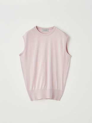 レディース 30G ノースリーブ ニット【COMMON FIT】