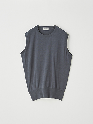 レディース 30G ノースリーブ ニット【COMMON FIT】