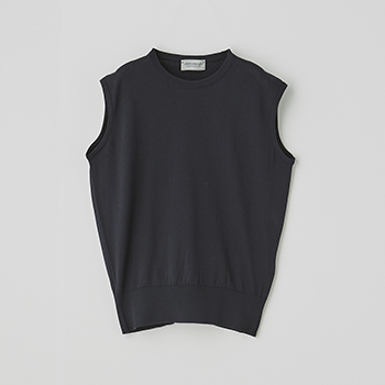 レディース 30G ノースリーブ ニット【COMMON FIT】