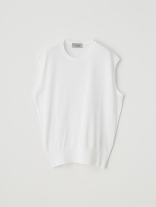 レディース 30G ノースリーブ ニット【COMMON FIT】