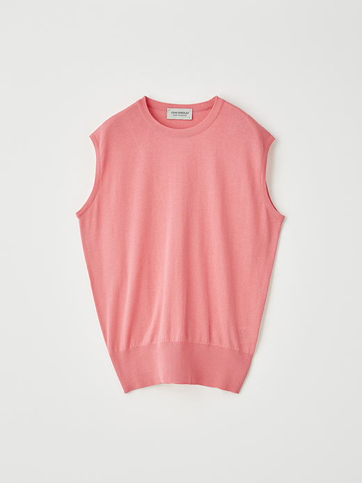 レディース 30G ノースリーブ ニット【COMMON FIT】 詳細画像 FLAMINGO 1