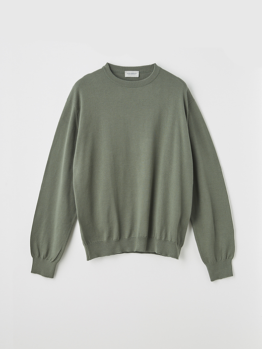 メンズ 24G 長袖 クルーネックニット【SWEATER SERIES】 詳細画像 PALM 1