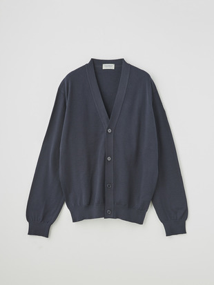 メンズ 24G 長袖 Vネックカーディガン【SWEATER SERIES】