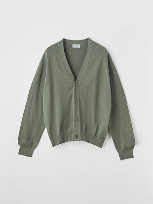 メンズ 24G 長袖 Vネックカーディガン【SWEATER SERIES】