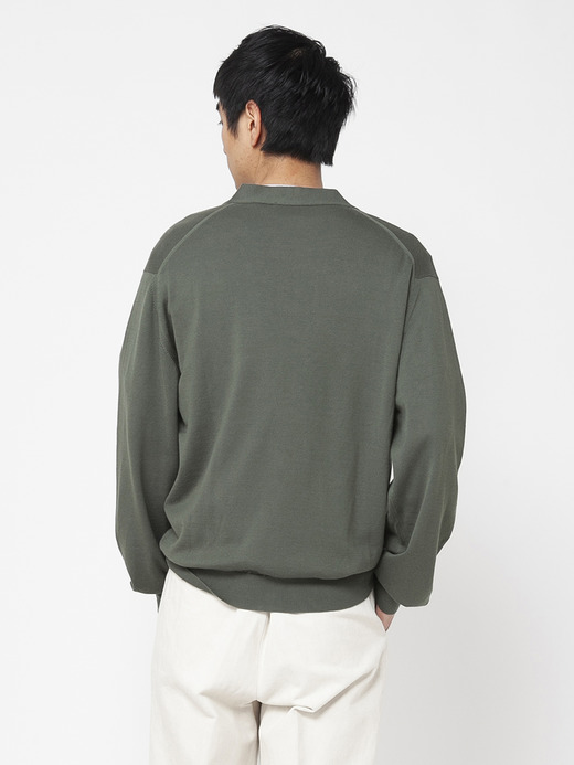 メンズ 24G 長袖 Vネックカーディガン【SWEATER SERIES】 詳細画像 PALM 5