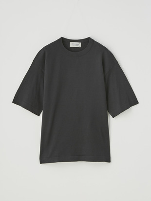レディース 30G 半袖クルーネックニット【COMMON FIT】