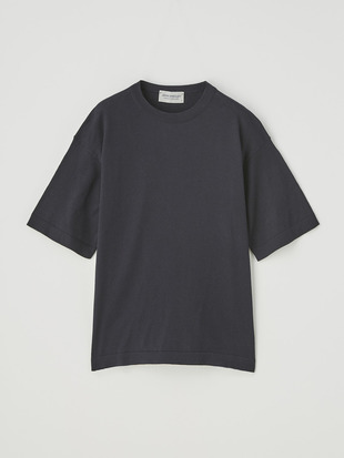 レディース 30G 半袖クルーネックニット【COMMON FIT】