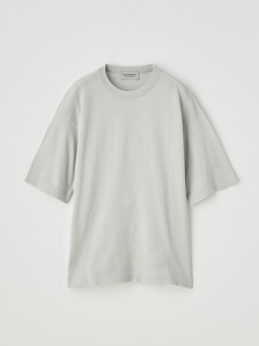 レディース 30G 半袖クルーネックニット【COMMON FIT】 詳細画像 CLOUD 1