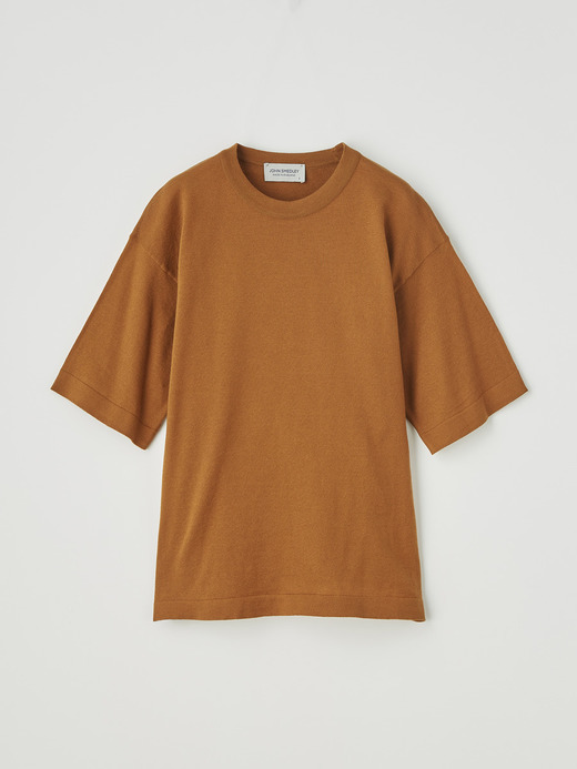レディース 30G 半袖クルーネックニット【COMMON FIT】 詳細画像 GINGER 1