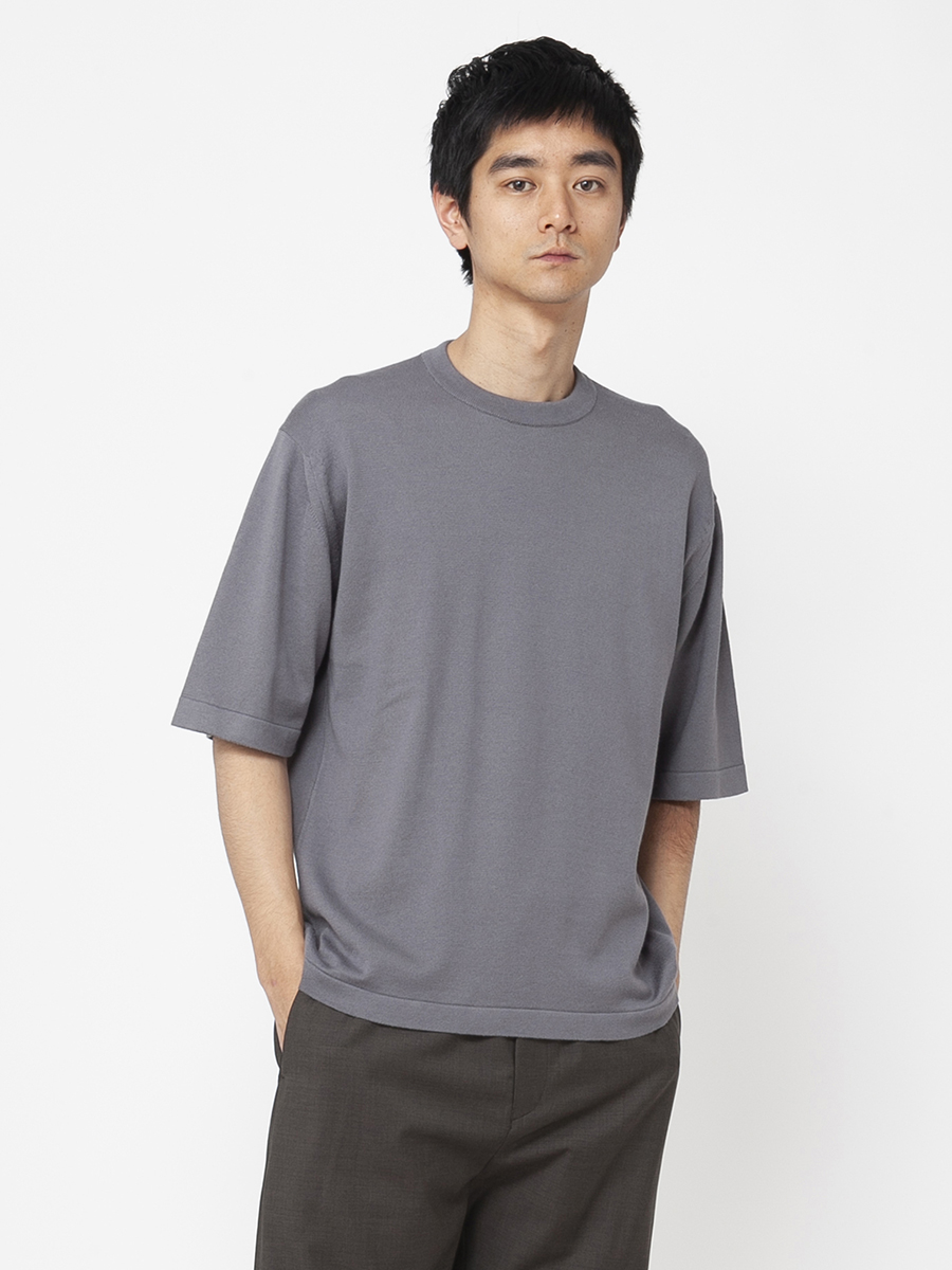 大得価セール JOHN SMEDLEY JOHN SMEDLEY ジョンスメドレー クルーネック コットンニット グレーの通販 by Ami's  shop｜ジョンスメドレーならラクマ