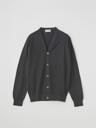 メンズ 30G 長袖 Vネックカーディガン【MODERN FIT】