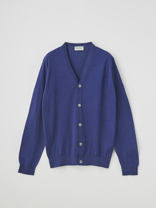 メンズ 30G 長袖 Vネックカーディガン【MODERN FIT】