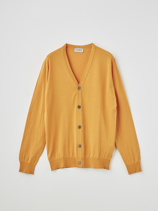 メンズ 30G 長袖 Vネックカーディガン【MODERN FIT】 詳細画像 MANDARIN 1