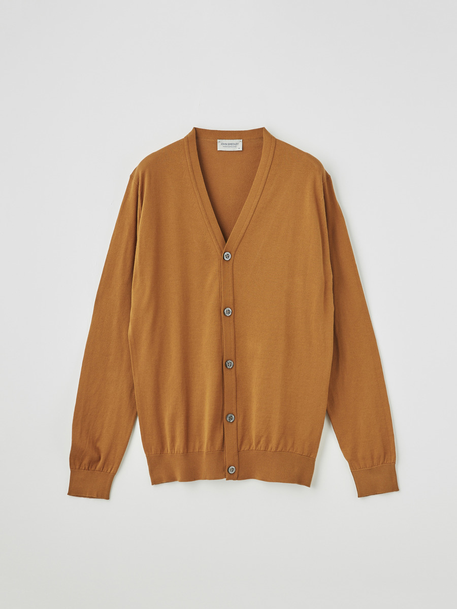メンズ 30G 長袖 Vネックカーディガン【MODERN FIT】|メンズ