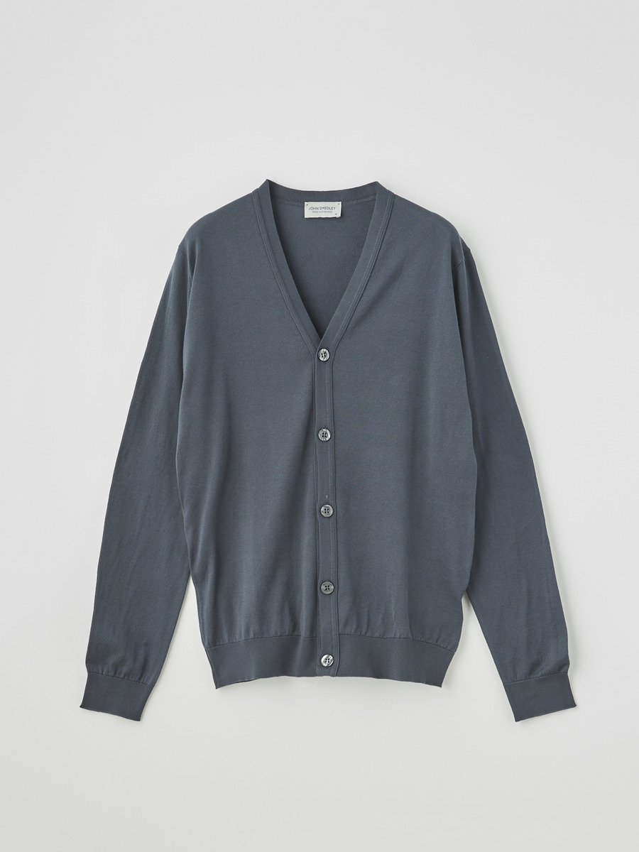 メンズ 30G 長袖 Vネックカーディガン【MODERN FIT】|メンズ