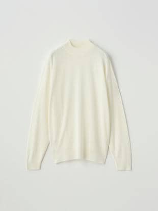 モックネック長袖ニットプルオーバー | KILDAY | 30G MODERN FIT