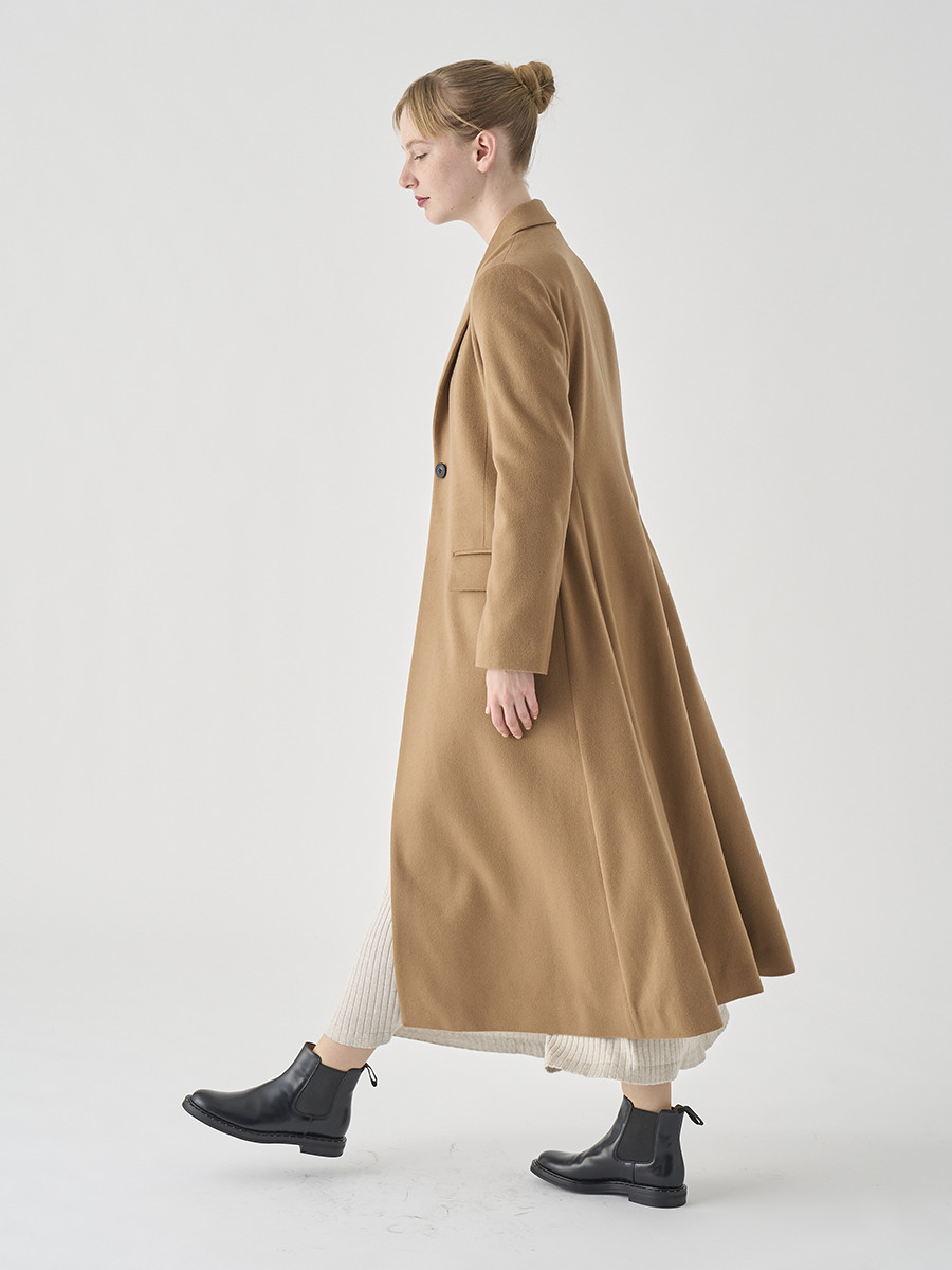 定価14万円 超美品 ジョンスメドレー ワイド ウール コート チェスター S 定価14万円 超美品 ジョンスメドレー ワイド ウール コート