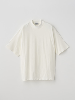 コットン オーバーサイズモックネックＴシャツ｜UTS952