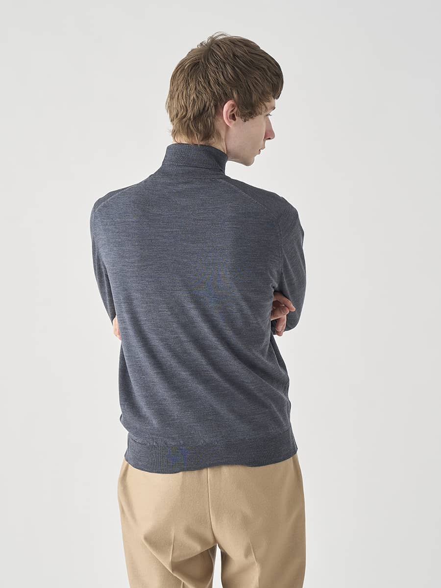 JOHN SMEDLEY ジョンスメドレー タートルネック ニット/CHERWELL