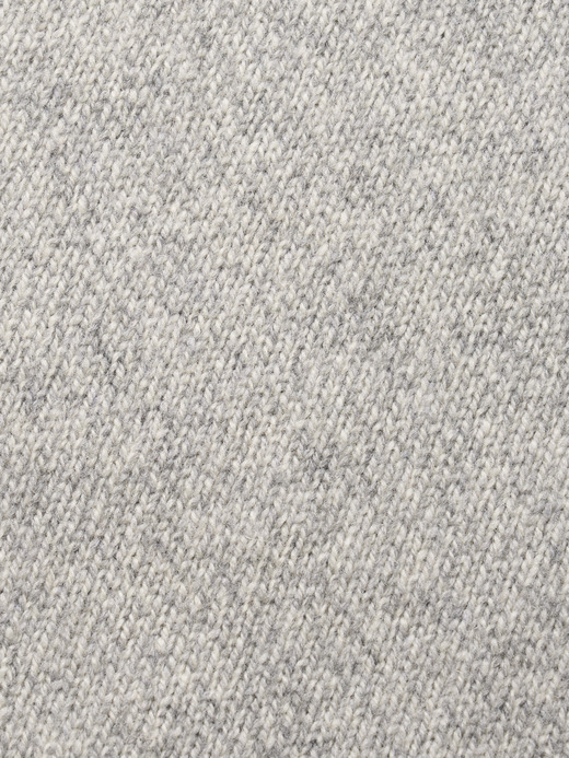 ［Eco Cashmere］カシミヤ混 ニットマフラー | QUARTZ | 7G 詳細画像 POLAR 3