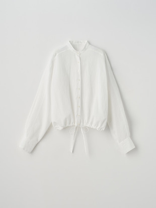 DRY TOUCH COTTON CROPPED SHIRT