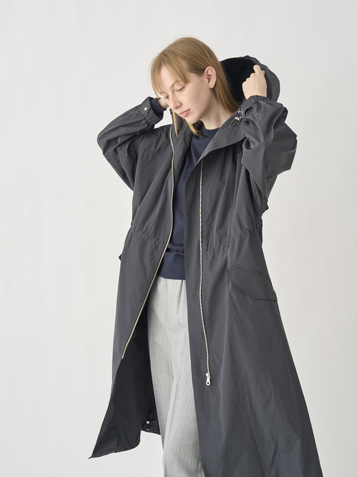RECYCLED POLYESTER LONG COAT 詳細画像 NO2(A2741FC171_2.ﾌﾞﾗｯｸ) 7