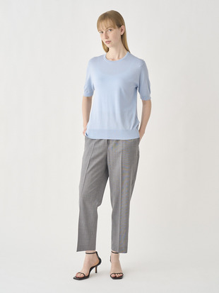 TROPICAL WOOL EASY PANTS