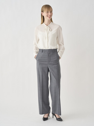 WOOL CENTER PRESS PANTS