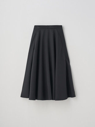 WOOL FLARE SKIRT