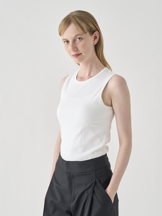 スビンコットンタンクトップ｜UTS911｜UNDERWEAR for WOMEN 詳細画像 NO1(A2741UTS911) 3