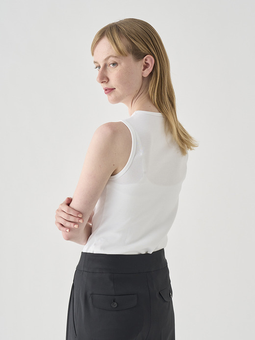 スビンコットンタンクトップ｜UTS911｜UNDERWEAR for WOMEN 詳細画像 NO1(A2741UTS911) 4