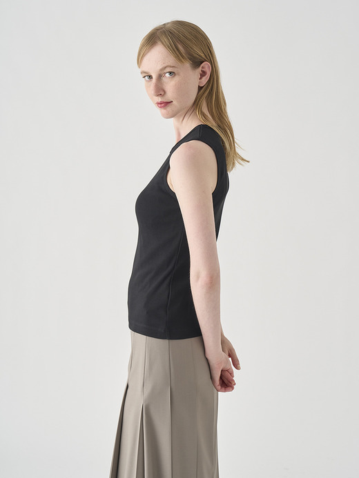 スビンコットンタンクトップ｜UTS911｜UNDERWEAR for WOMEN 詳細画像 NO2(A2741UTS911) 4