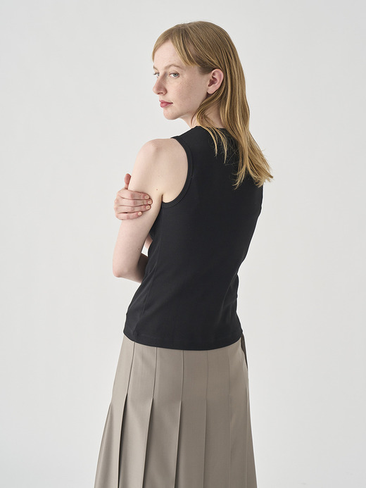 スビンコットンタンクトップ｜UTS911｜UNDERWEAR for WOMEN 詳細画像 NO2(A2741UTS911) 5