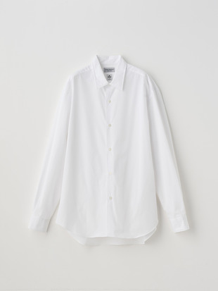 HIGH COUNT POPLIN REGULAR COLLAR SHIRT