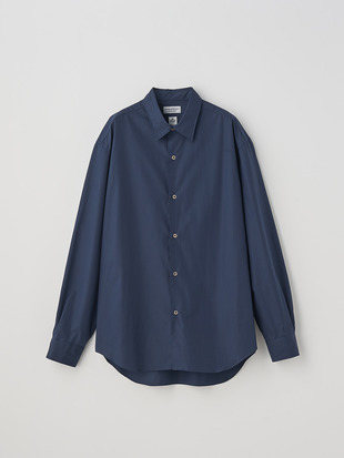 HIGH COUNT POPLIN REGULAR COLLAR SHIRT