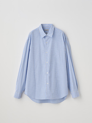 HIGH COUNT POPLIN REGULAR COLLAR SHIRT