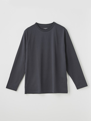 HIGH GAUGE JERSEY Crew neck Long sleeved T-shirt｜for MEN