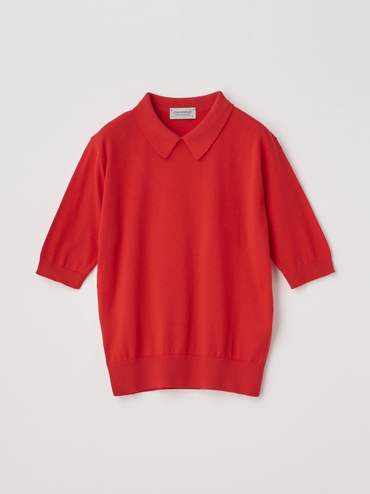 Fashioned collar Shirt | ADALINE | 30G 詳細画像 BLAZE RED 1