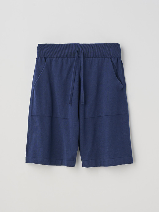 Unisex Knit Shorts | COWAN | 24G EASY FIT 詳細画像 FRENCH NAVY 2