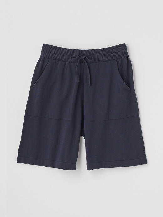 Unisex Knit Shorts | COWAN | 24G EASY FIT 詳細画像 NAVY 1