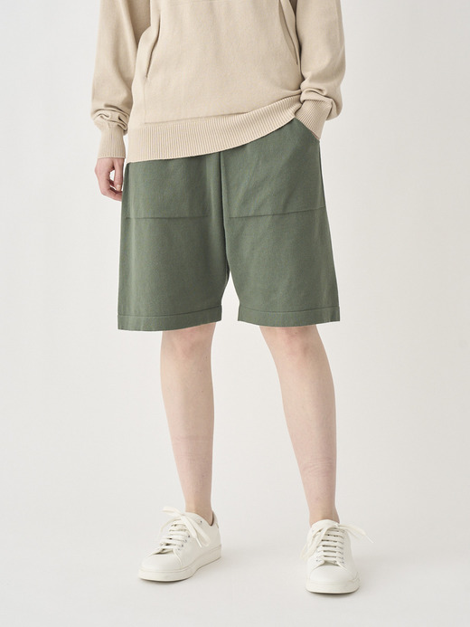 Unisex Knit Shorts | COWAN | 24G EASY FIT 詳細画像 PALM 3