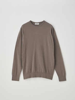Crew neck Long sleeved Pullover | DAVID | 30G MODERN FIT