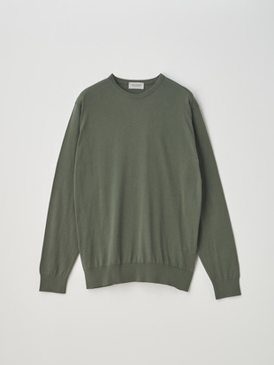 Crew neck Long sleeved Pullover | DAVID | 30G MODERN FIT