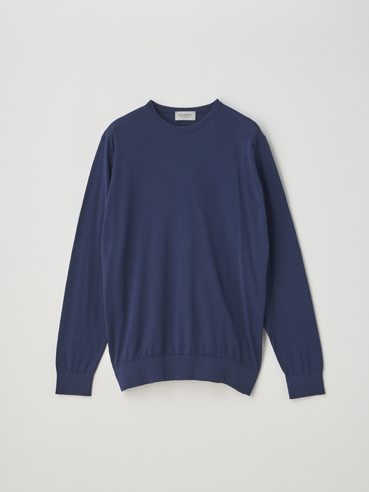 Crew neck Long sleeved Pullover | DAVID | 30G MODERN FIT 詳細画像 FRENCH NAVY 1