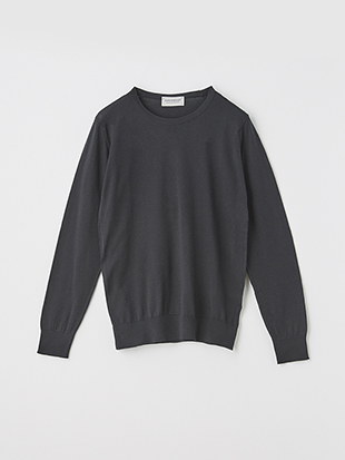 Round neck Long sleeved Sweater | EVONNE | 30G MODERN FIT