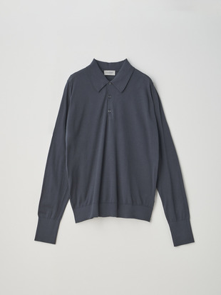 Long sleeved Polo Shirt | FINCHLEY | 30G EASY FIT
