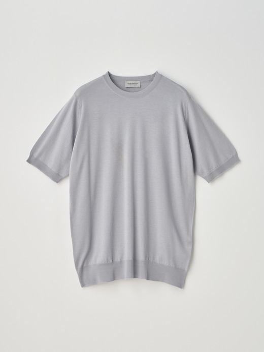 [Anglo Indian Gauze] Crew neck T-Shirt | HILCOTE | 30G EASY FIT 詳細画像 SILVER BIRCH 1