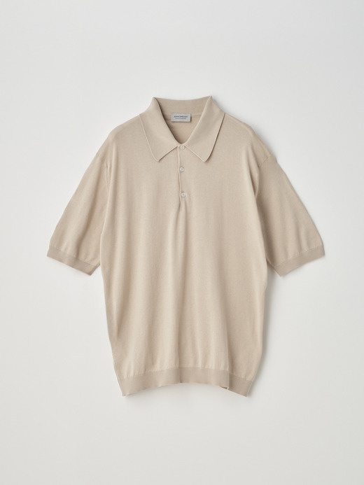Polo Shirt | ISIS | 30G EASY FIT 詳細画像 ALMOND 2