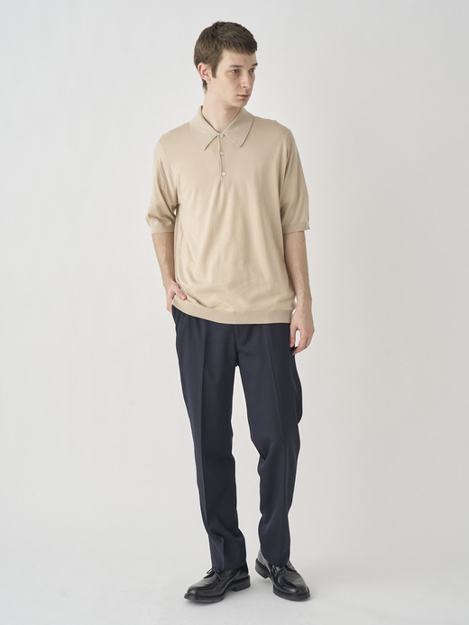 Polo Shirt | ISIS | 30G EASY FIT 詳細画像 ALMOND 5